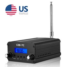 7W Wireless FM Transmitter for Church Long Range Stereo Broadcast Station Radio picture