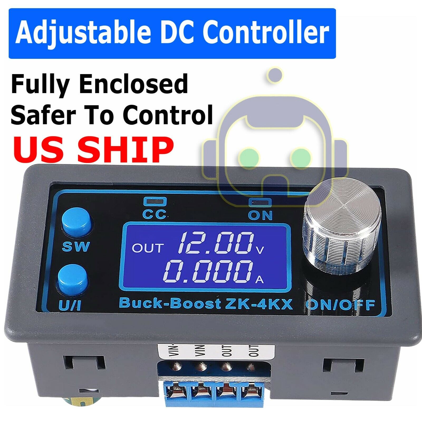 DC Adjustable Step Up Down Buck Boost Power Supply Voltage Regulator Module NEW