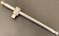 Vintage Wright USA 3443 62 3/8 Driver 7in. Sliding T-Handle Socket Wrench picture