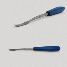 Aesculap FK319R Raspatory w/ Flat Tip & Curved Blade w/ Peek Handle picture