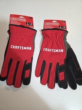 TWO PAIR Craftsman Speed Cuff Utility Gloves Size L LARGE - CMMT14190 picture