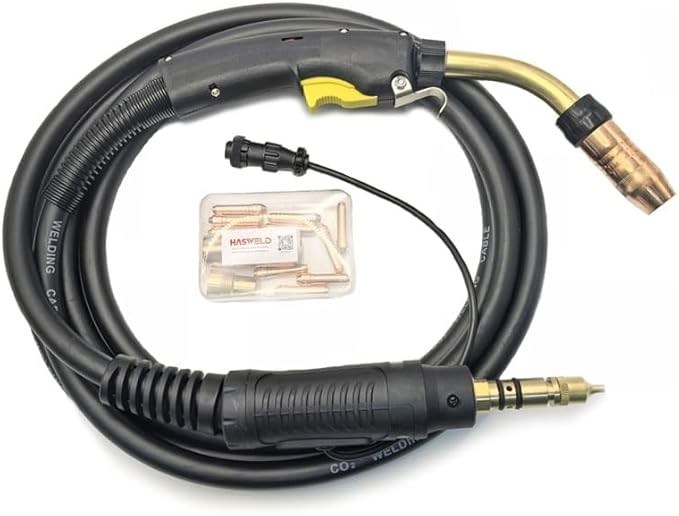 15FT Mig Welding Gun 300A Replace for Bernard BTB Q30 BNQ300 Miller connector 15FT Mig Welding Gun 300A Replace for Bernard BTB Q30 BNQ300 Miller connector