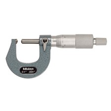 MITUTOYO 115-253 Scherical Anvil/Spindle Micrometer,0- In 4CGE3 picture