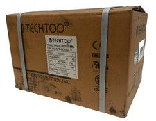 NEW TECHTOP WX3-AL-TF-56C-4-B-D-.33 MOTOR 1/3HP 230/460V WX3-ALTF56C4BD33 picture