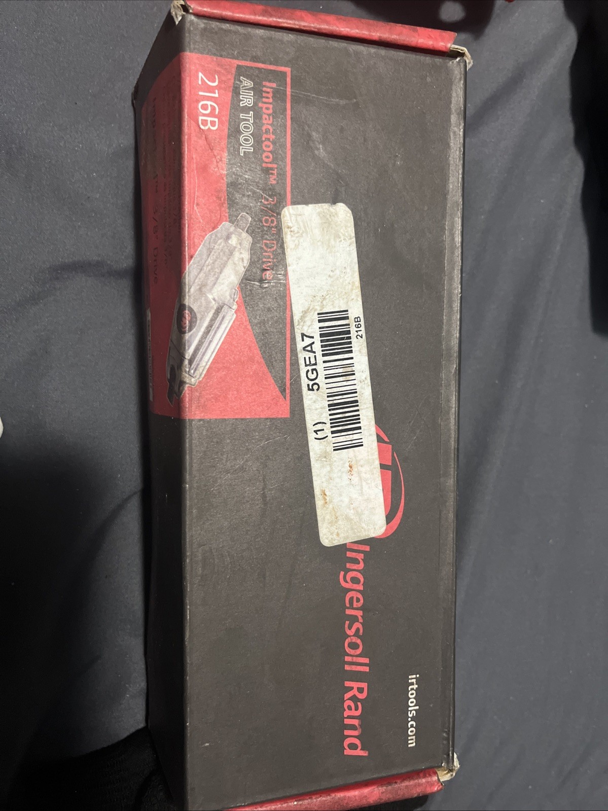 Ingersoll Rand 216B Straight Impact Wrench - Silver (IR216B) Ingersoll Rand 216B Straight Impact Wrench - Silver (IR216B)