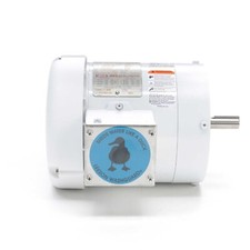 Leeson 116642.00 Electric Motor 1/3 HP 1800 Rpm 3PH 208-230/460 Volt 56C Frame picture