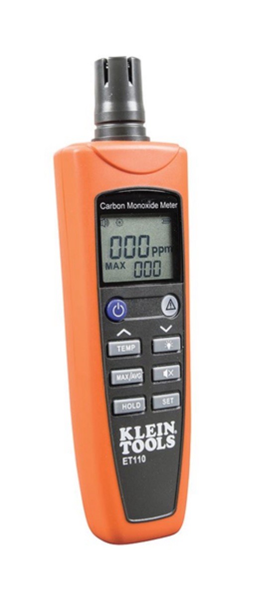 Klein Tools ET110 Carbon Monoxide Meter Klein Tools ET110 Carbon Monoxide Meter
