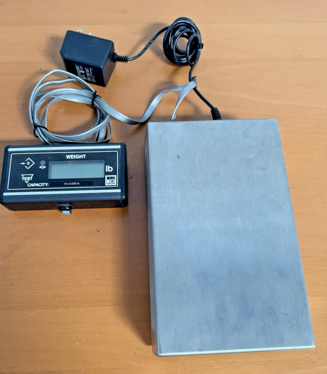 NCI 15 Kg 15 x 0.005 Lbs Bench Computer Scale with Remote Display