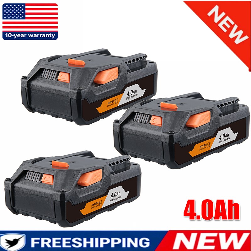 3X 18V LQL1805 4.0Ah Lithium-Ion Battery R840085 R840040 Power Tool for Ridgid 3X 18V LQL1805 4.0Ah Lithium-Ion Battery R840085 R840040 Power Tool for Ridgid