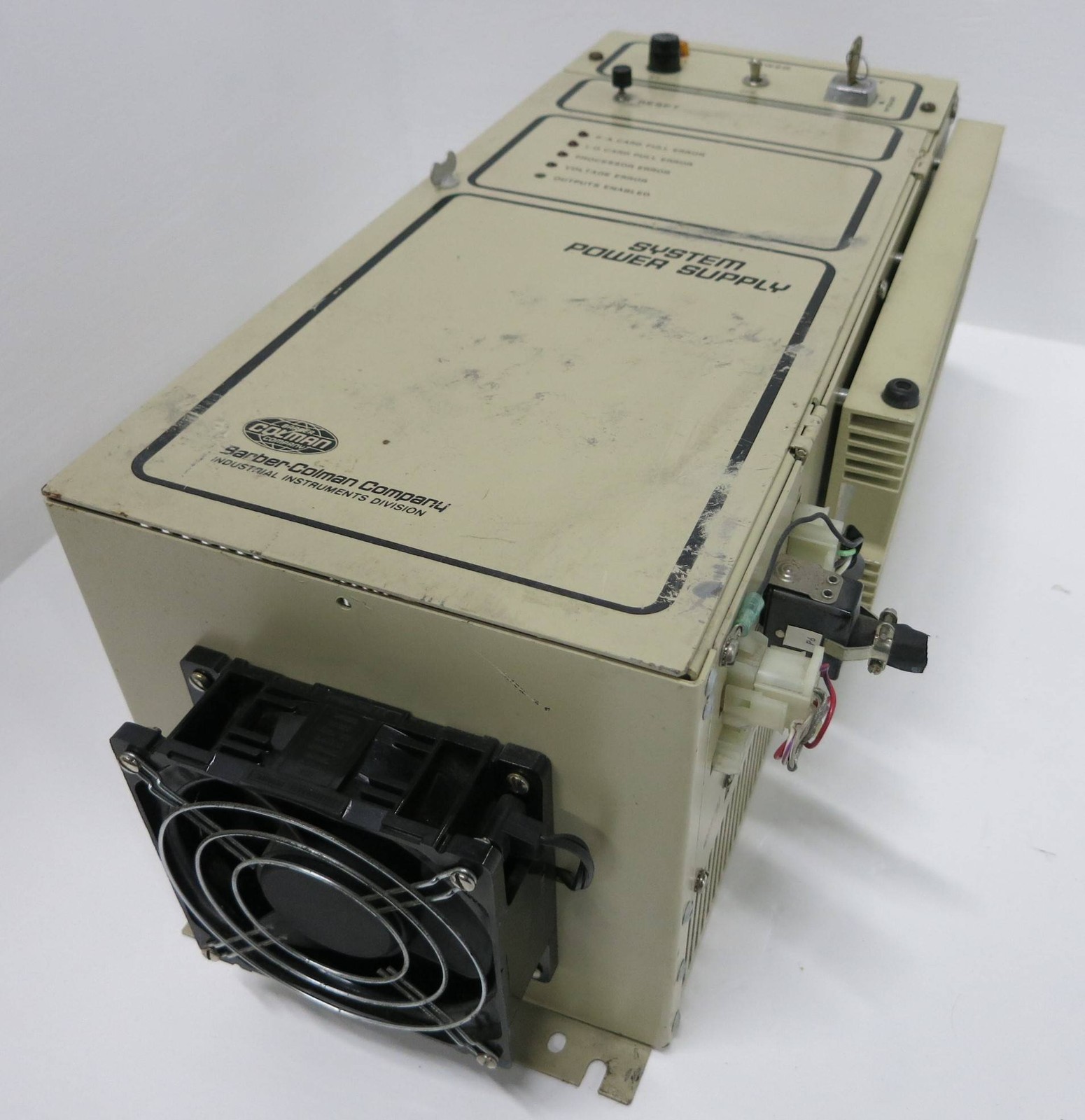 Barber-Colman A-12384 System Power Supply 120VAC 15A Industrial Instruments Barber-Colman A-12384 System Power Supply 120VAC 15A Industrial Instruments