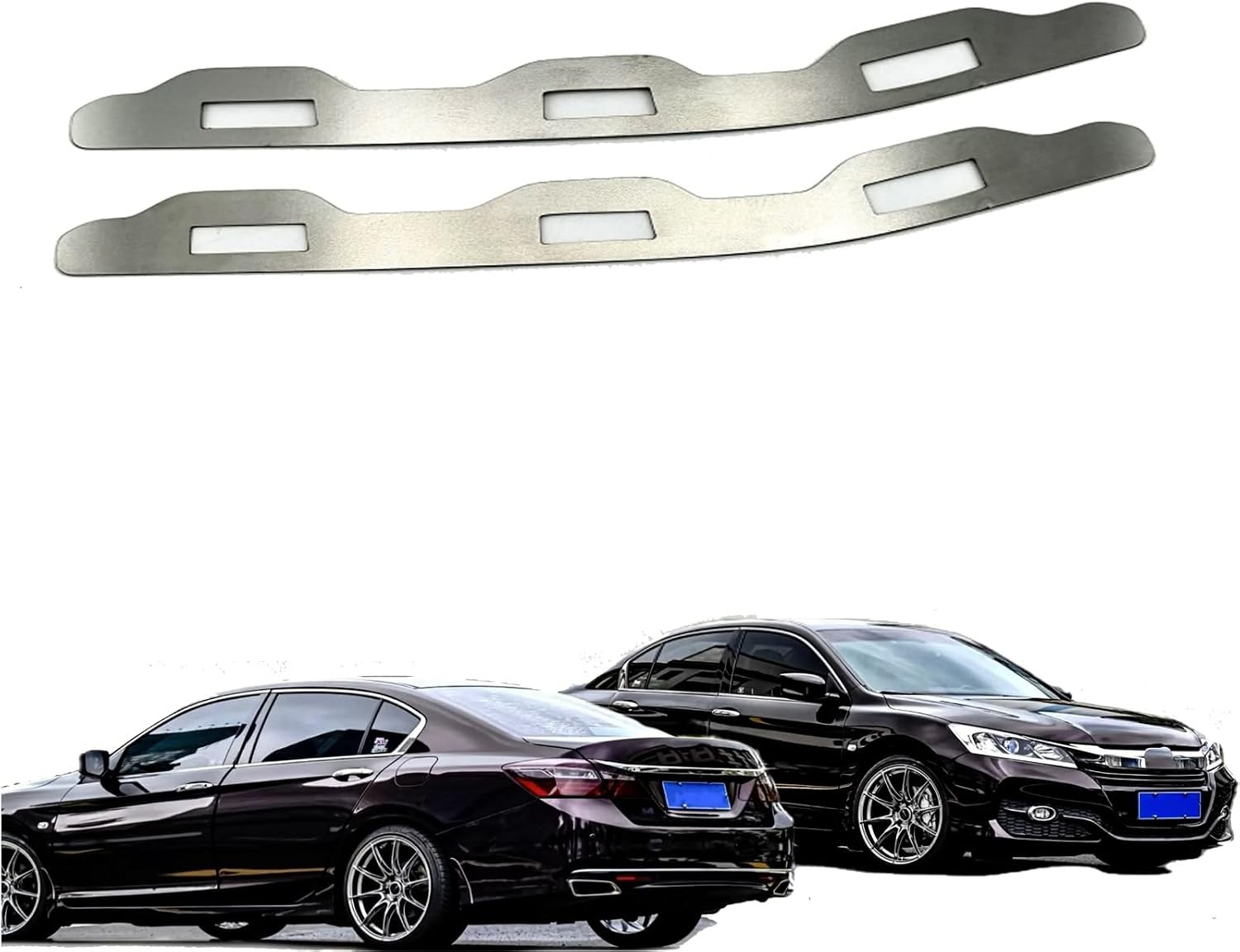 Front Bumper Repair Metal Plate Bracket For Honda Accord Sedan 2013-2017 Pair Front Bumper Repair Metal Plate Bracket For Honda Accord Sedan 2013-2017 Pair