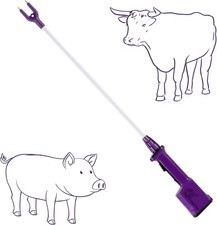 RANCH CHOICE Purple Rechargeable Livestock Prod for Cow Goat Sheep Pig Animal... picture