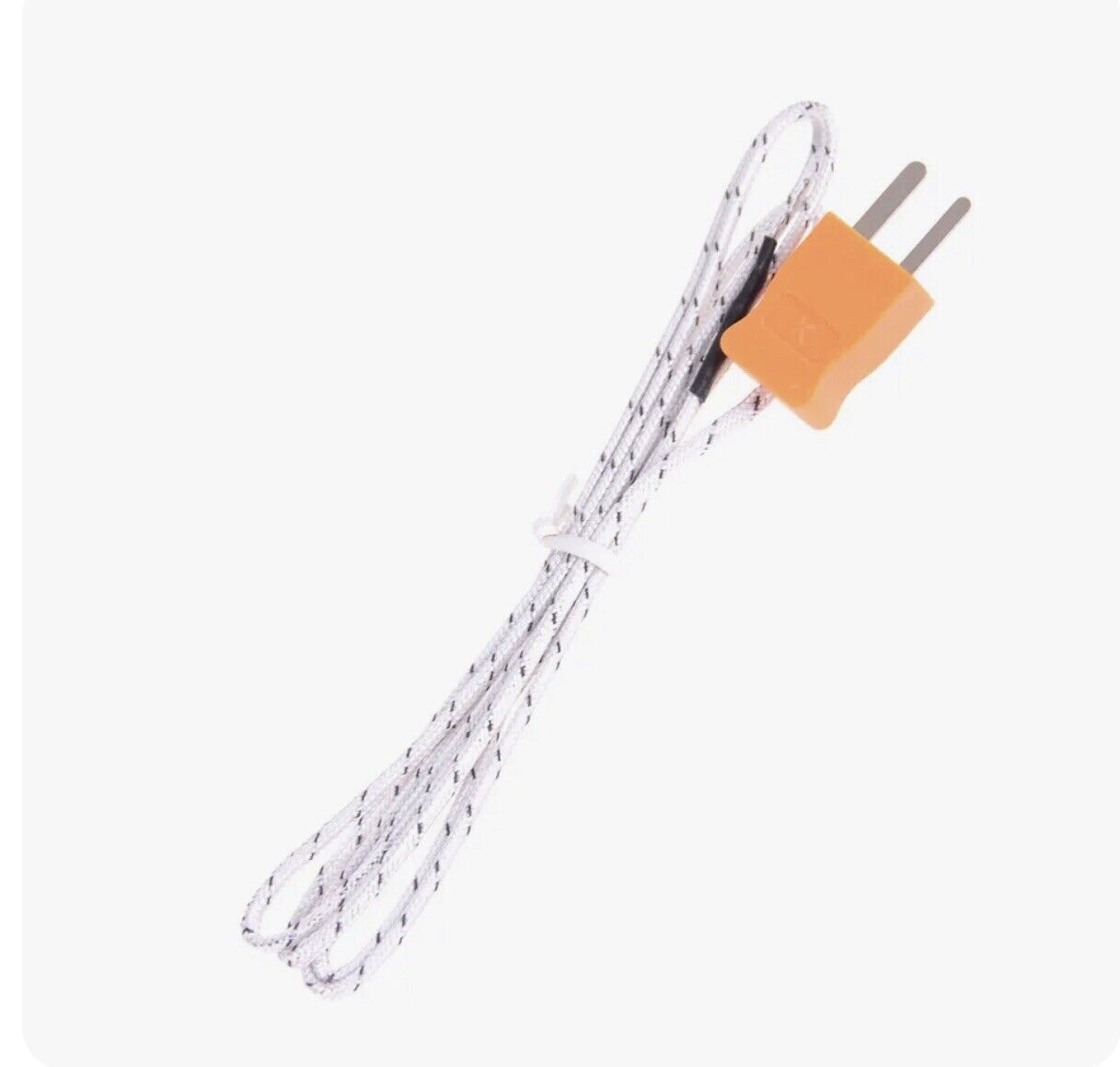 1M K Type Thermocouple Probe Thermo Sensor For Digital Thermometer, Flat 2 Pins