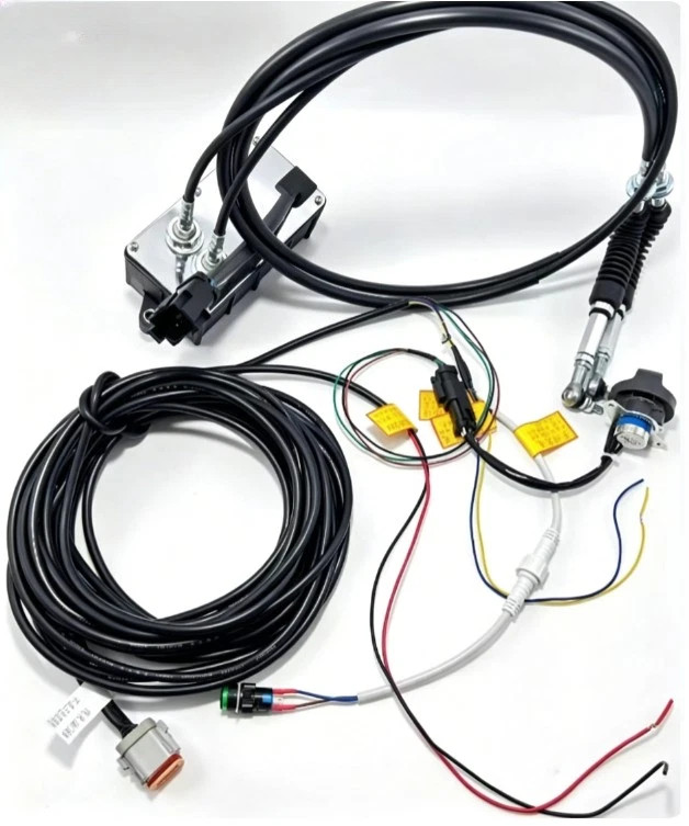 2-Wire Throttle Motor 12V 24V Automatic Idle Speed Control Excavator Replacement 2-Wire Throttle Motor 12V 24V Automatic Idle Speed Control Excavator Replacement