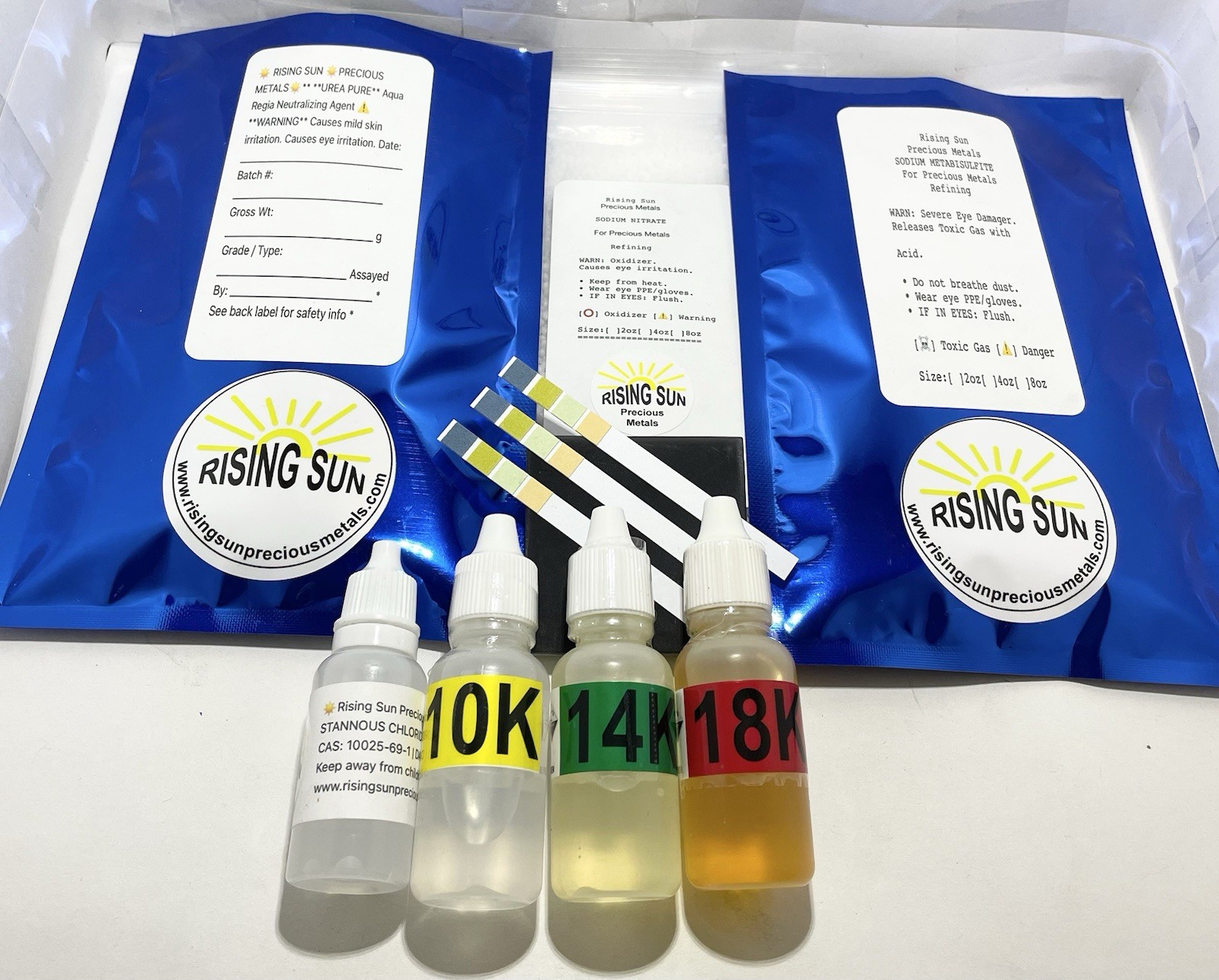 Ultimate Gold TestingPrecipitation & Refining Complete Kit Ultimate Gold TestingPrecipitation & Refining Complete Kit