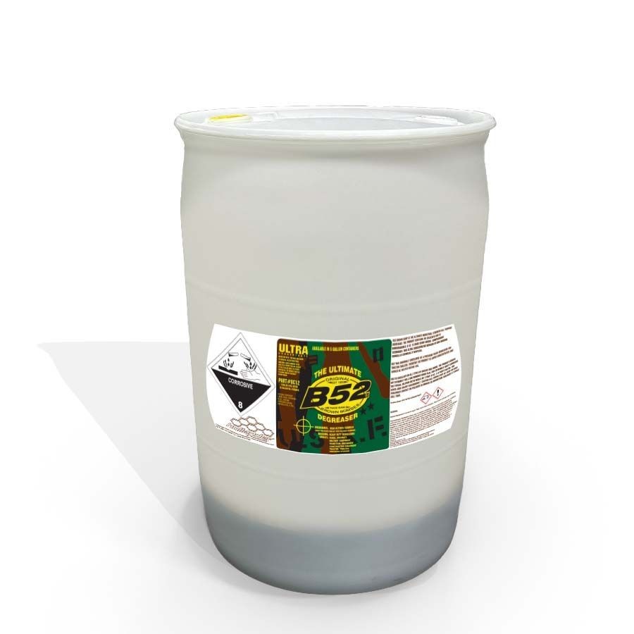 B52 The Ultimate Degreaser Ultra Concentrate 55 gallon (Part # BC12)