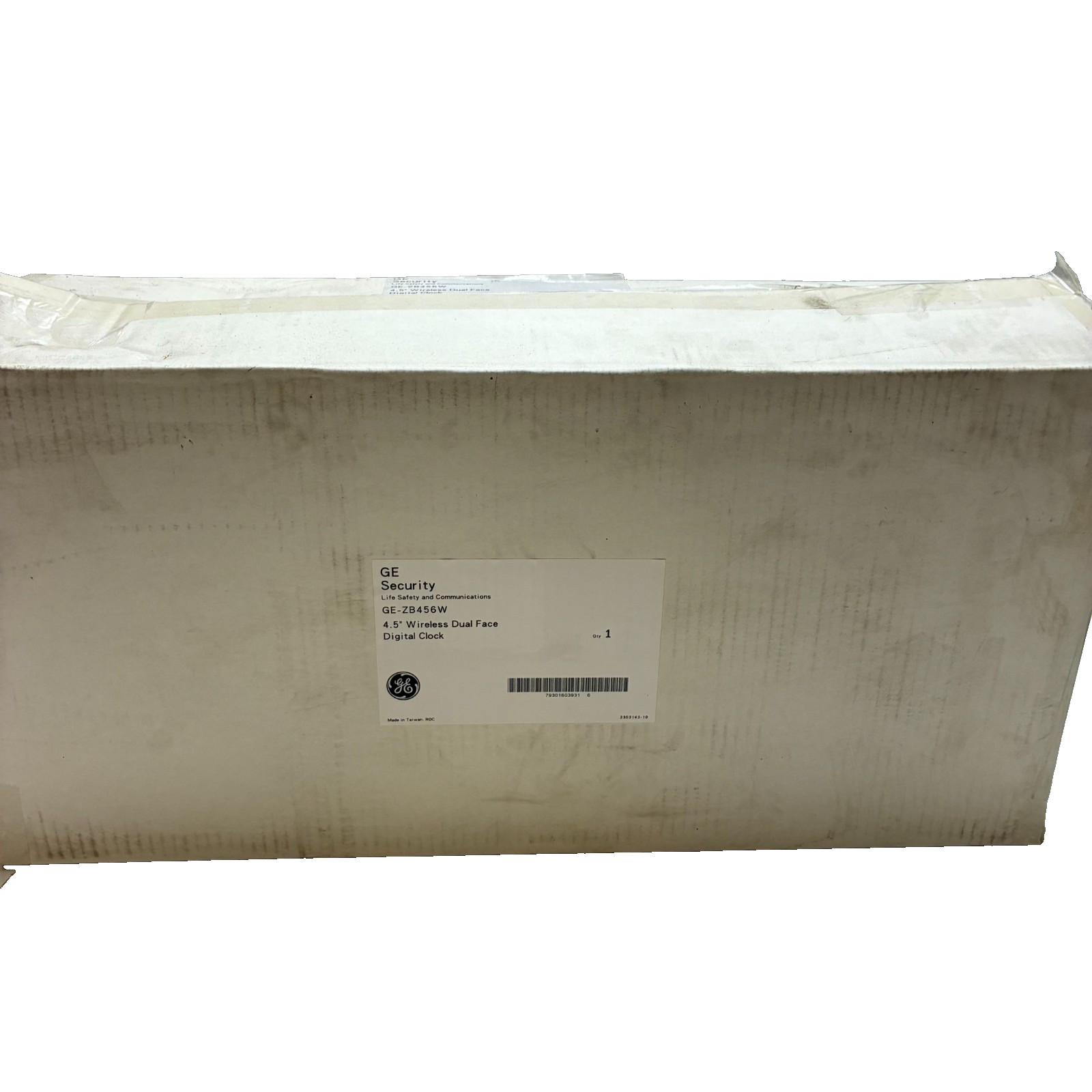 GE SECURITY GE-ZB456W Dual Face Digital Clock 4.5\
