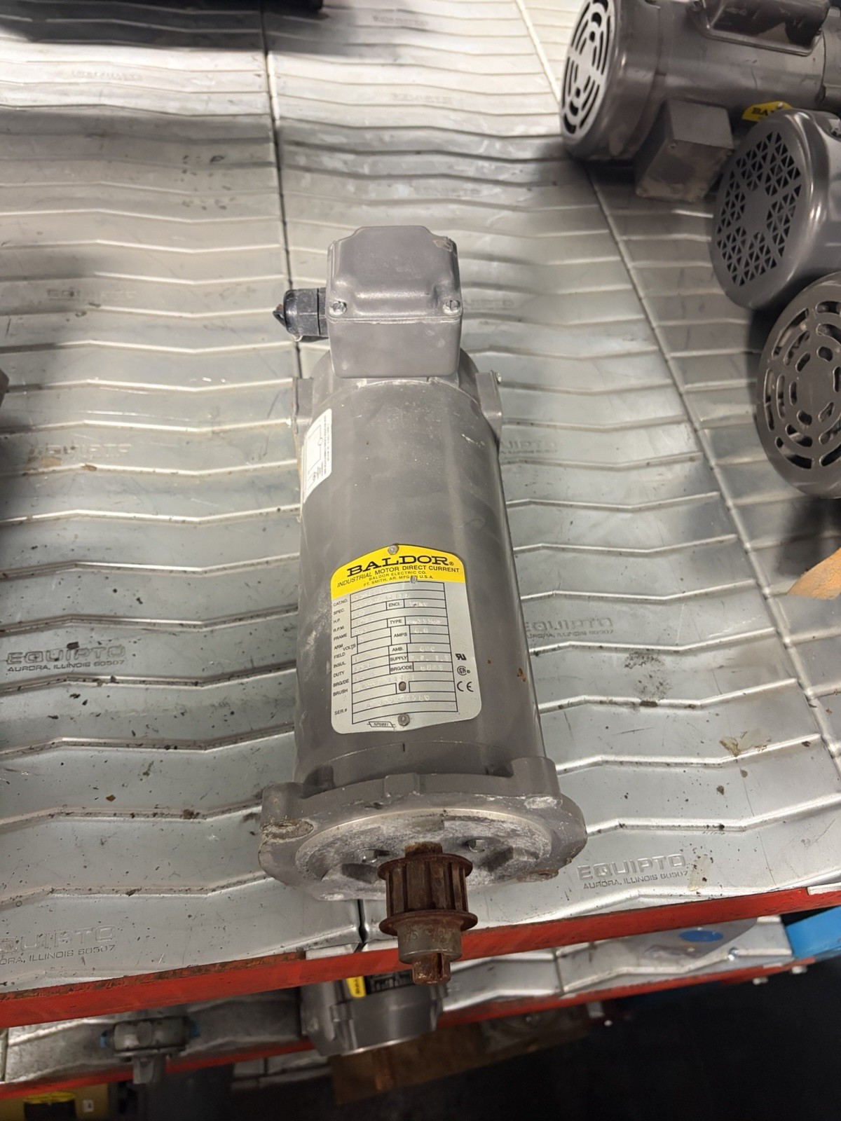Baldor CDP3330 Direct Current Industrial Motor 1750rpm 0.5hp 56c 90v-dc USED Baldor CDP3330 Direct Current Industrial Motor 1750rpm 0.5hp 56c 90v-dc USED