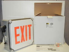 LUMA PRO 6CGN1 NEW WET LOCATION LED EXIT SIGN 120/277V 6CGN1 picture