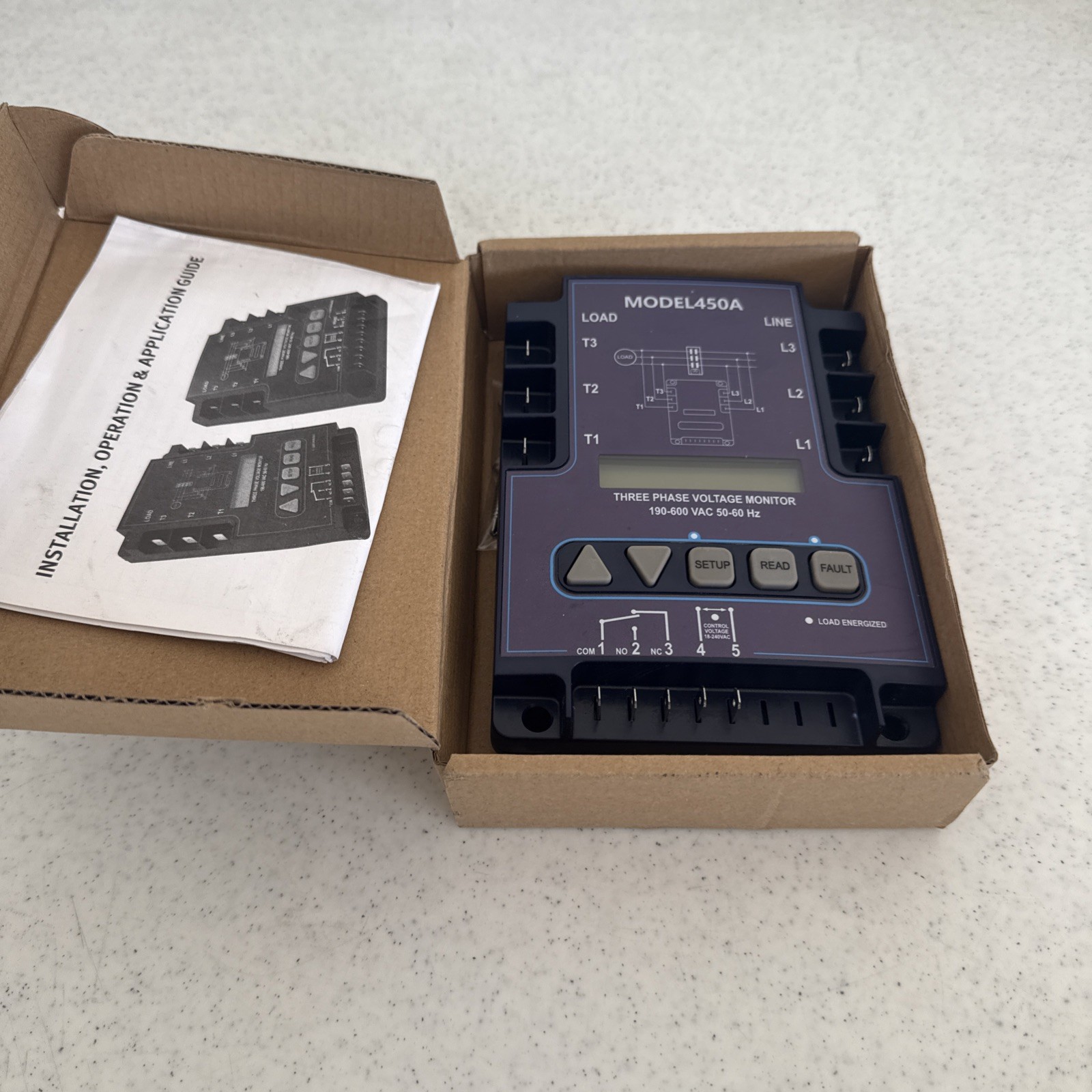 ICM Controls ICM450A 3-Phase Line Voltage Monitor Motor Protection - New ICM Controls ICM450A 3-Phase Line Voltage Monitor Motor Protection - New