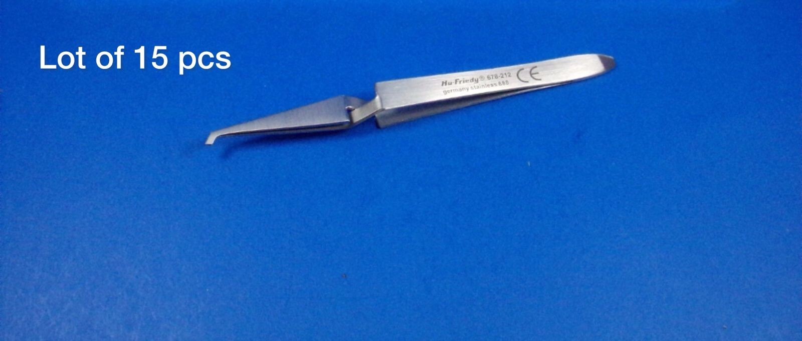 Hu Friedy Direct Bond Bracket Tweezers 678-212 Pack of 15 pcs Hu Friedy Direct Bond Bracket Tweezers 678-212 Pack of 15 pcs