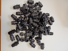 LOT OF 70 TE CONNECTIVITY 4 POSITION CIR CONNECTOR RECEPTACLE HOUSING 206153-1 picture