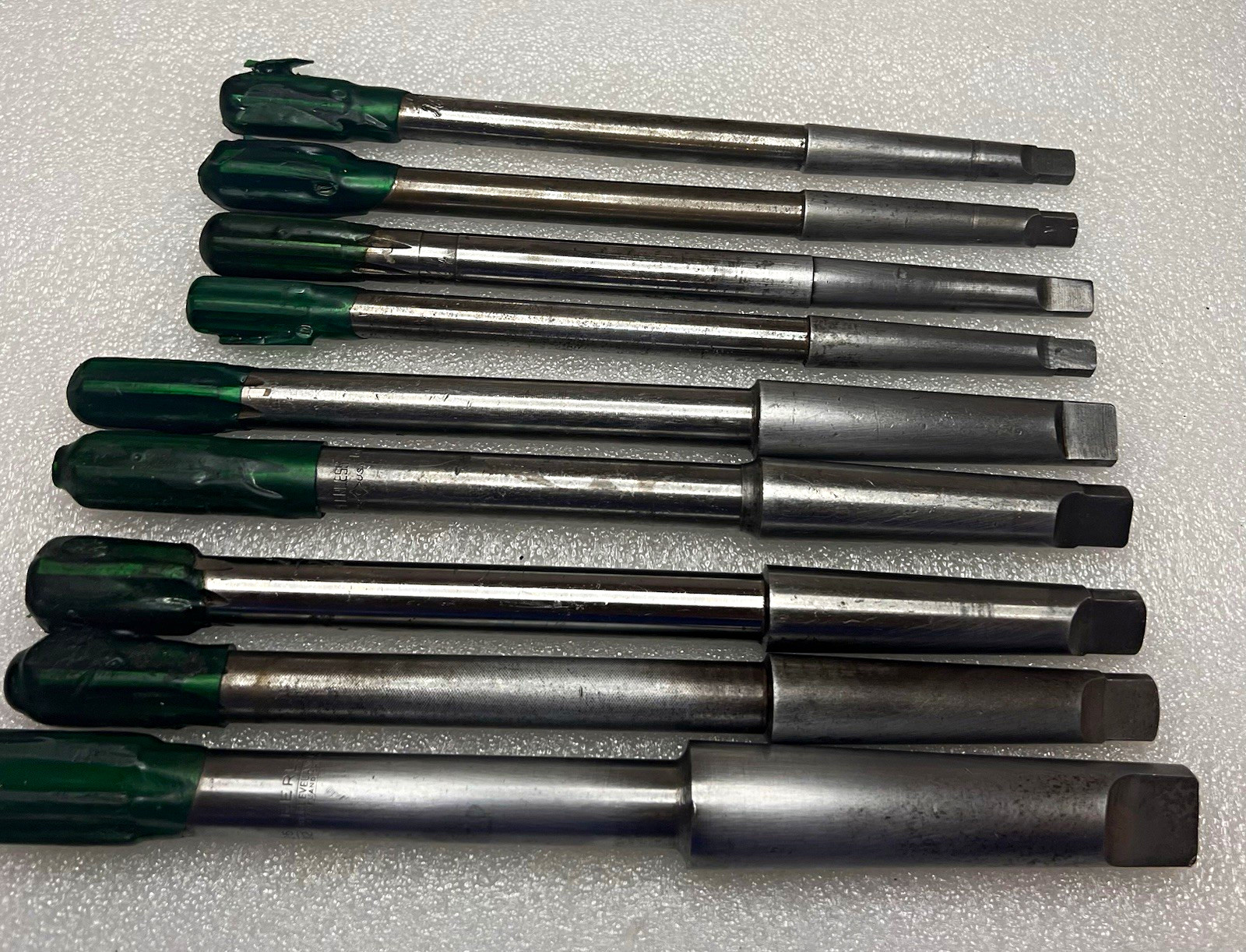Vintage Cleveland TD/BTRFLD-Peerless 6-Flute ReamerLot HSS 9pc NOS 1/2 Vintage Cleveland TD/BTRFLD-Peerless 6-Flute ReamerLot HSS 9pc NOS 1/2