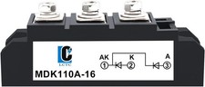 Solar Diodes blocking Diode MDK 110A (100A)-16 for DC;One Way...  picture