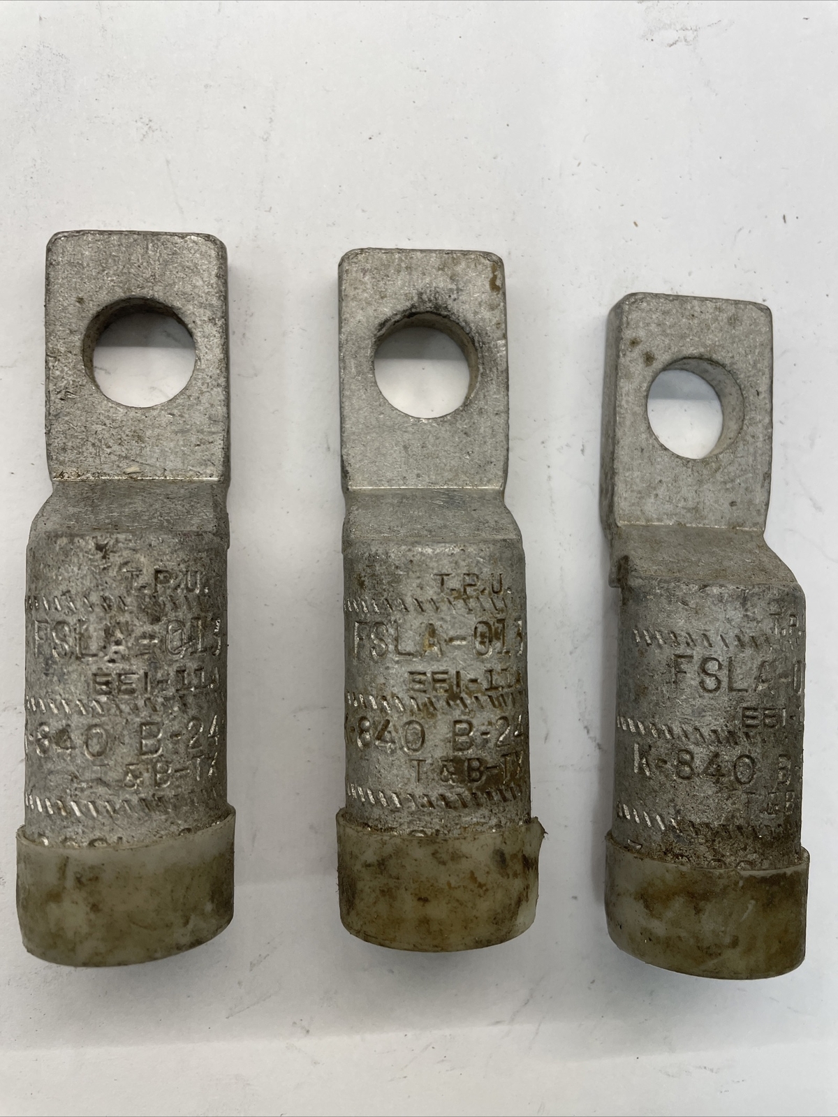 PENN-UNION FSLA-013-S 2/0 1H COMP LUG 2/0 AWG ACSR Lot of 3 Hypress PENN-UNION FSLA-013-S 2/0 1H COMP LUG 2/0 AWG ACSR Lot of 3 Hypress