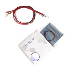 EDGELEC 20pcs Prewired 1206 White SMD LED Light Emitting Diode DC 3V Micro Li... picture