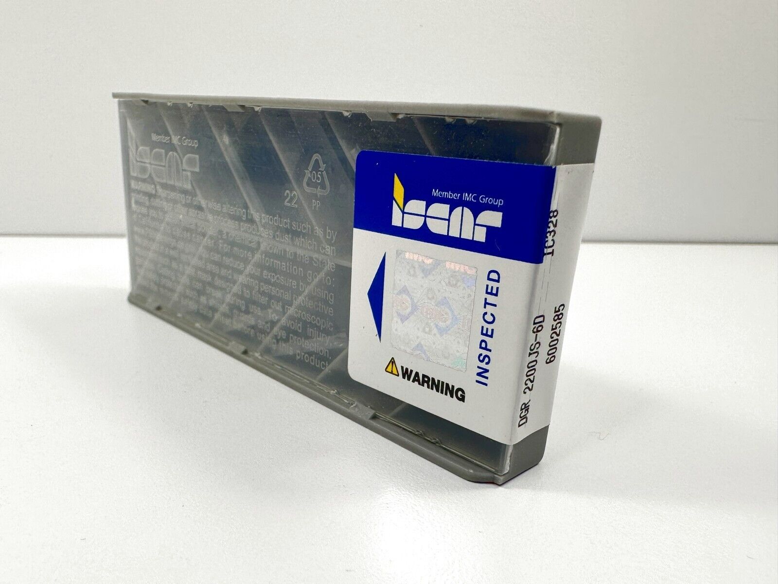 ISCAR DGR 2200JS-6D New Carbide Inserts 6002585 Grade IC328 10pcs