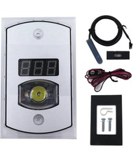 Kason 1967-A3 Dual Temperature Display and Switch with Hardware KIT picture