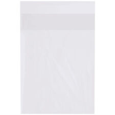 Clear 12 x 16 Inch Flap Lock Poly Bags - 2 Mil - 1000-Pack picture