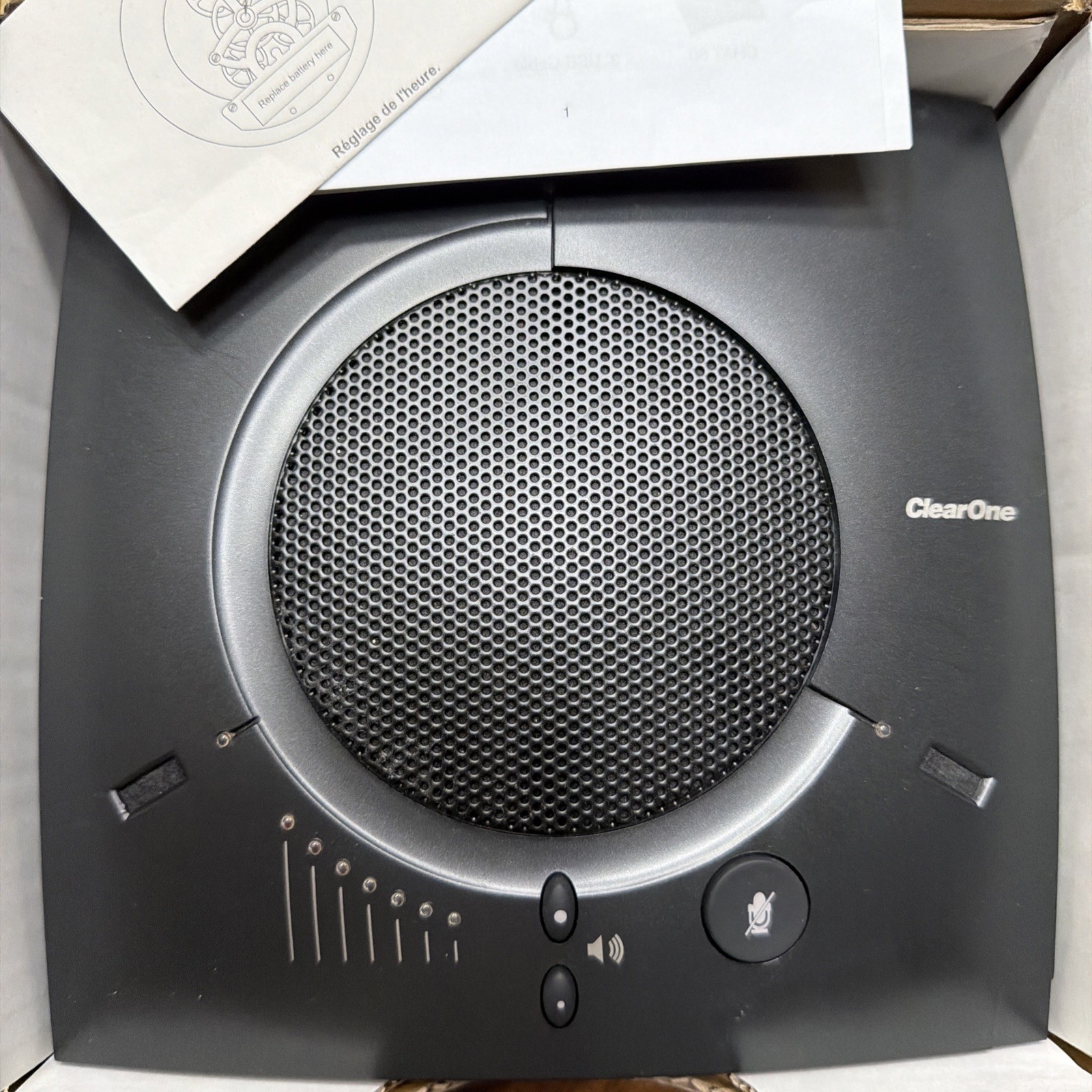 ClearOne CHAT 170 860-156-250L Group Speakerphone Conference ClearOne CHAT 170 860-156-250L Group Speakerphone Conference