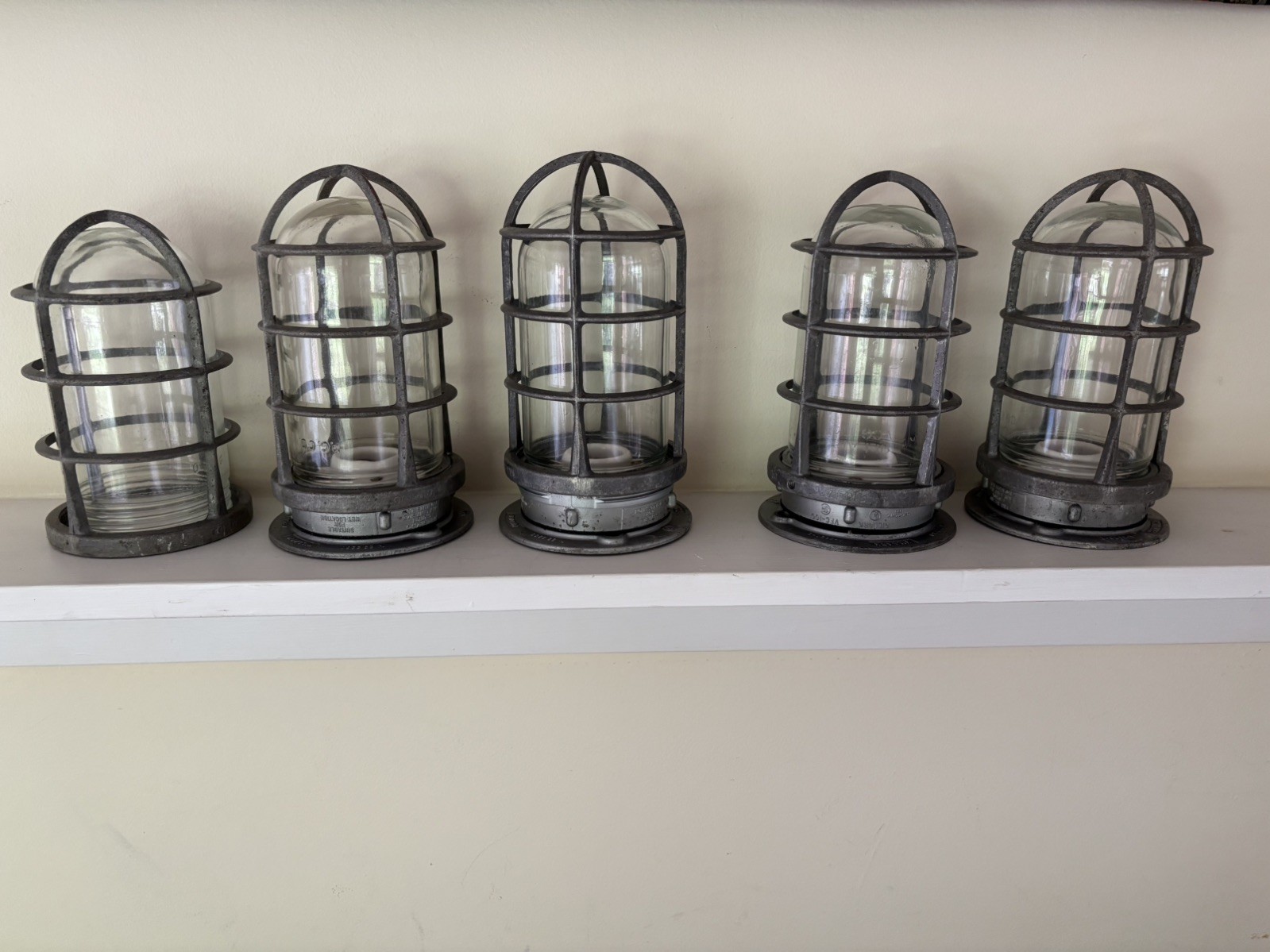 Vintage Killark explosion proof Caged light #VFC-100 Industrial Lot of 5 Vintage Killark explosion proof Caged light #VFC-100 Industrial Lot of 5