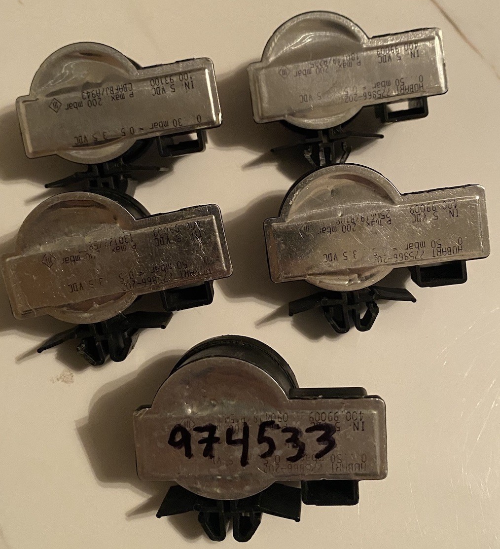 Hobart  Pressure Transducer  00-974533 LXE FT1000 CLE CL LXN PW20 PW10 AM16