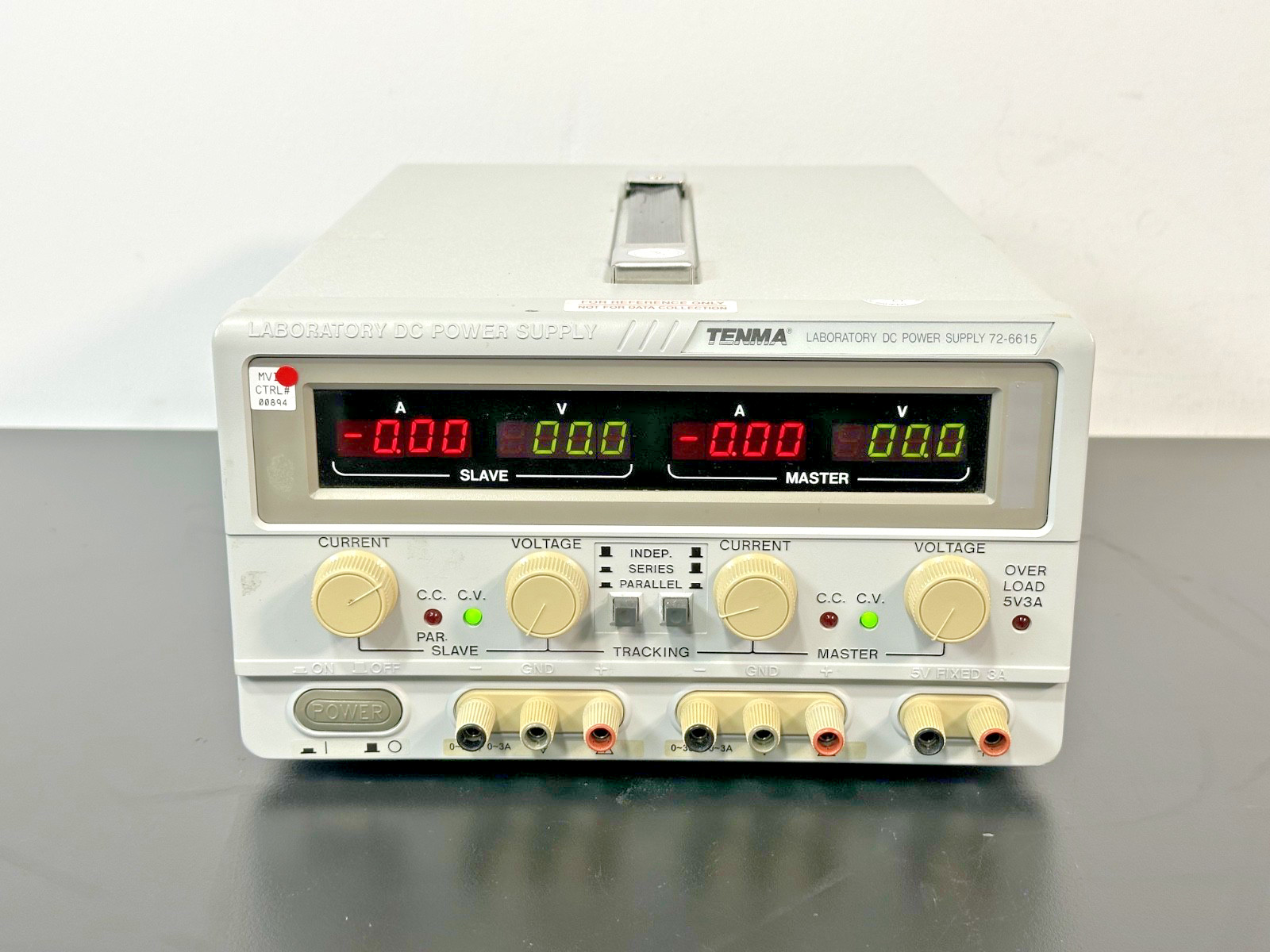 Tenma 72-6615 Triple Output Laboratory DC Power Supply Working
