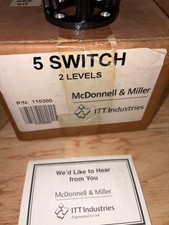 NEW MCDONNELL & MILLER 5 110300 AUTO RESET SWITCH B425 picture