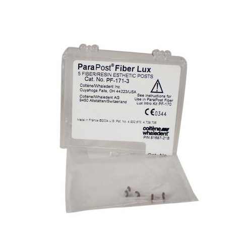 Coltene Whaledent PF171-3 ParaPost Fiber Lux Posts Size # 3 Brown 5/Pk Coltene Whaledent PF171-3 ParaPost Fiber Lux Posts Size # 3 Brown 5/Pk