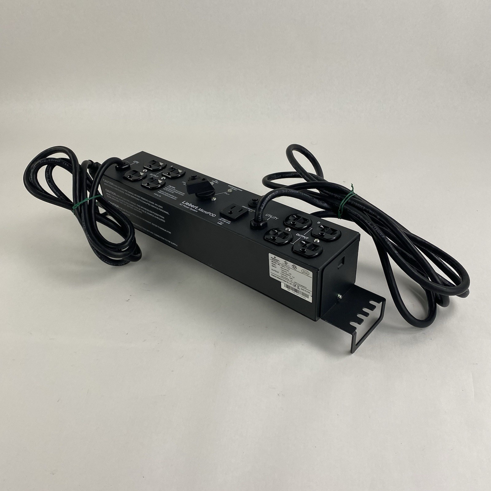 Emerson MP2-115A Liebert Micro POD AC Power System 120V 12A Emerson MP2-115A Liebert Micro POD AC Power System 120V 12A