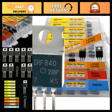 70 Pcs Logic Level MOSFET Transistor Assortment Kit - N Channel & P Channel Driv picture