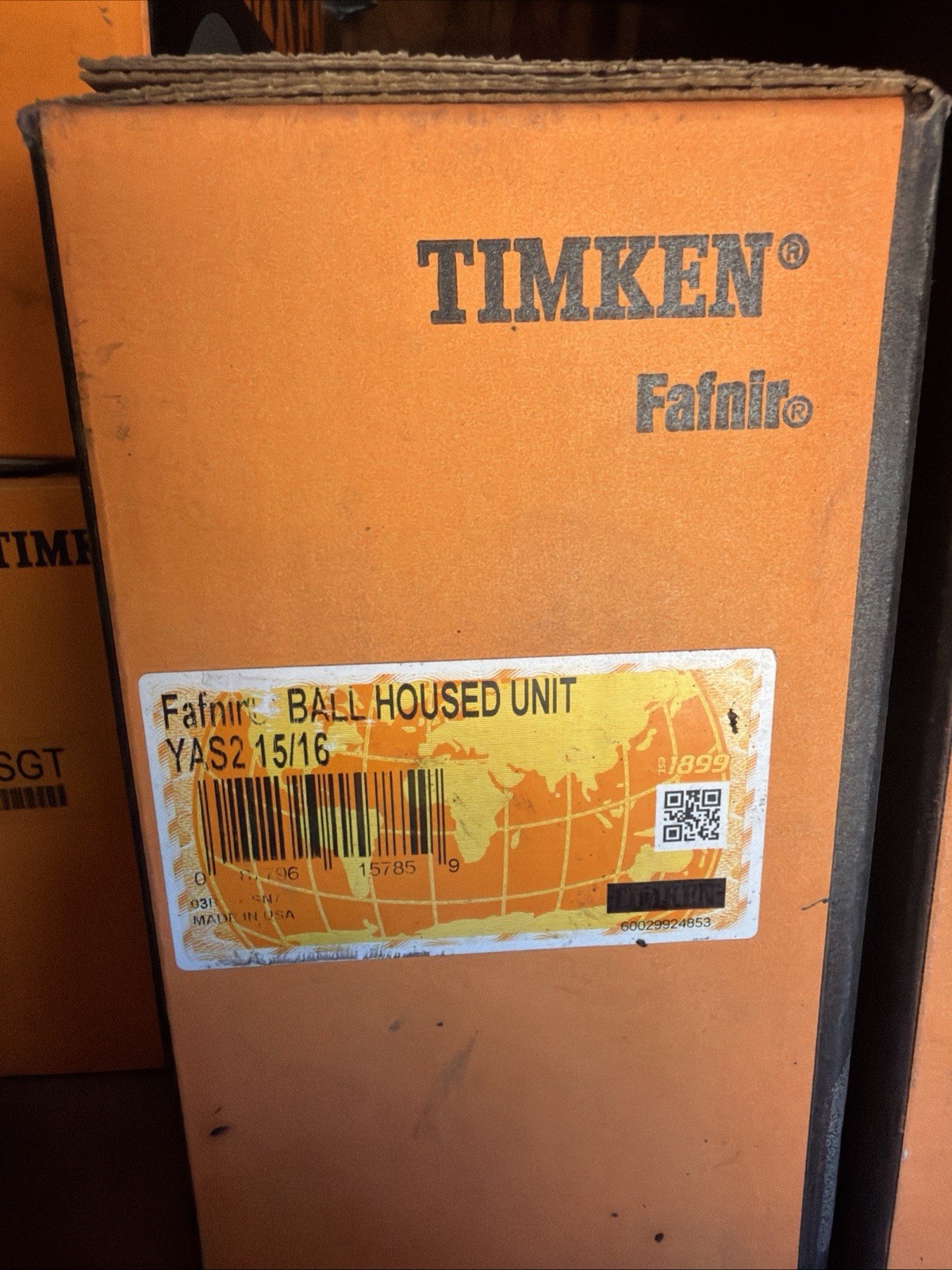 Fafnir Timken YAS 2 15/16 Pillow Block Bearing | 2-15/16 in Bore NEW NIB