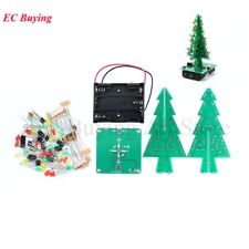 Three-Dimensional 3D Christmas Tree LED DIY Kit LED Flash Circuit Kit picture