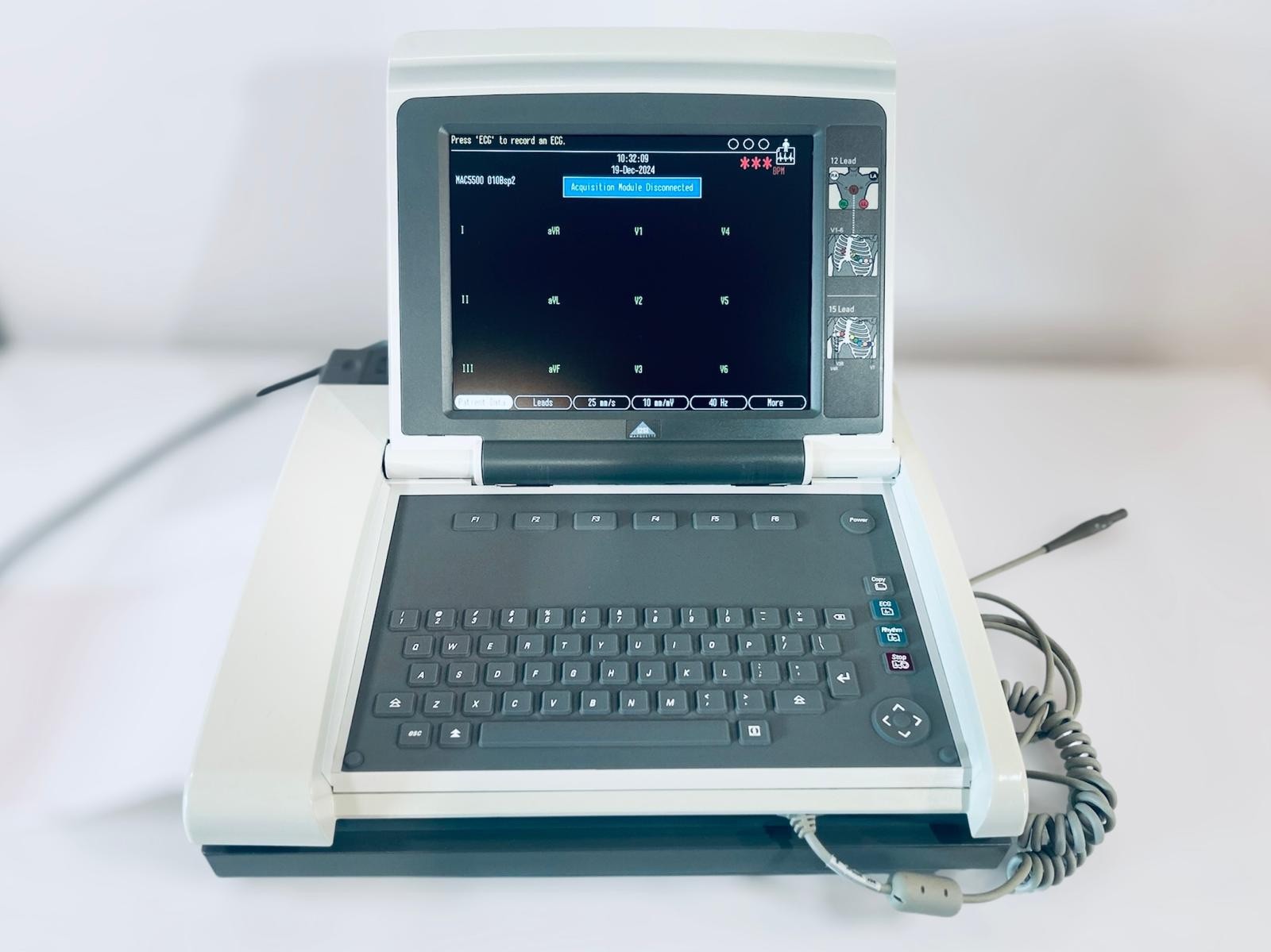 MAC 5500 HD Machine 2017484004 GE Healthcare 100-250VAC, 50-60Hz