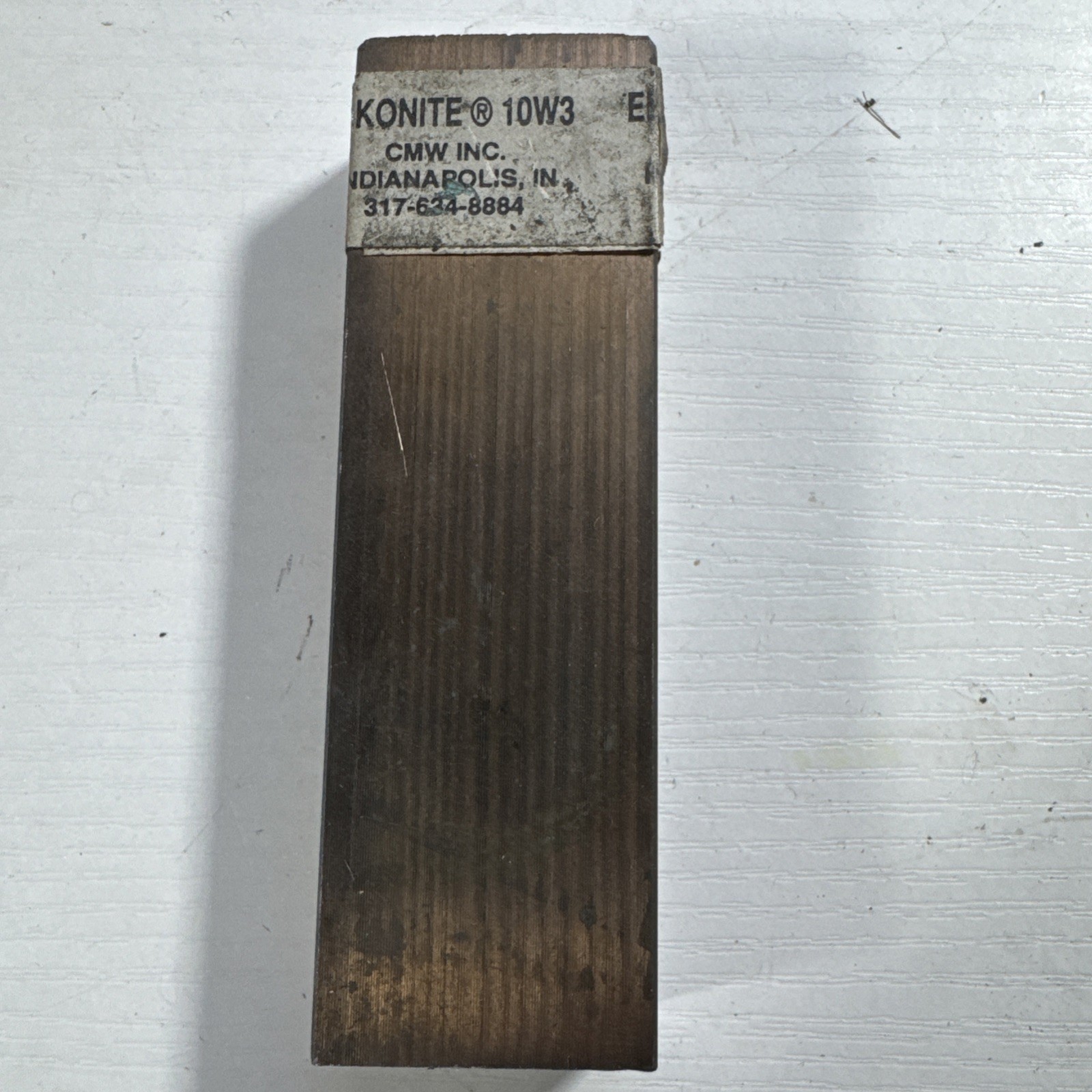 Elkonite 10W3 Copper Tungsten Block 4\ Elkonite 10W3 Copper Tungsten Block 4\