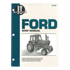 I&T Shop Manual Fits Ford 5000 5600 5610 6600 6610 7000 7600 7610 7000 7710 picture