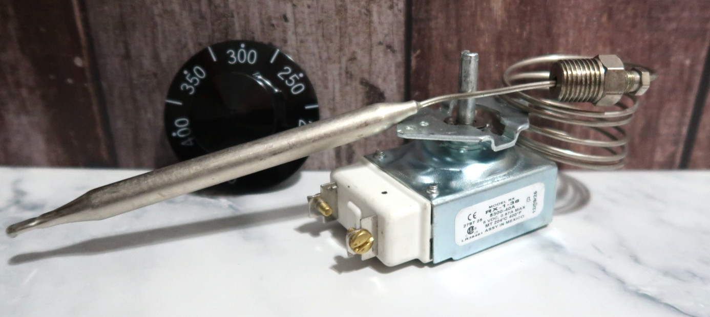 Robertshaw Oven Thermostat RX-1-36 For Pitco 60125401 Imperial, Dean, Blodgett Robertshaw Oven Thermostat RX-1-36 For Pitco 60125401 Imperial, Dean, Blodgett