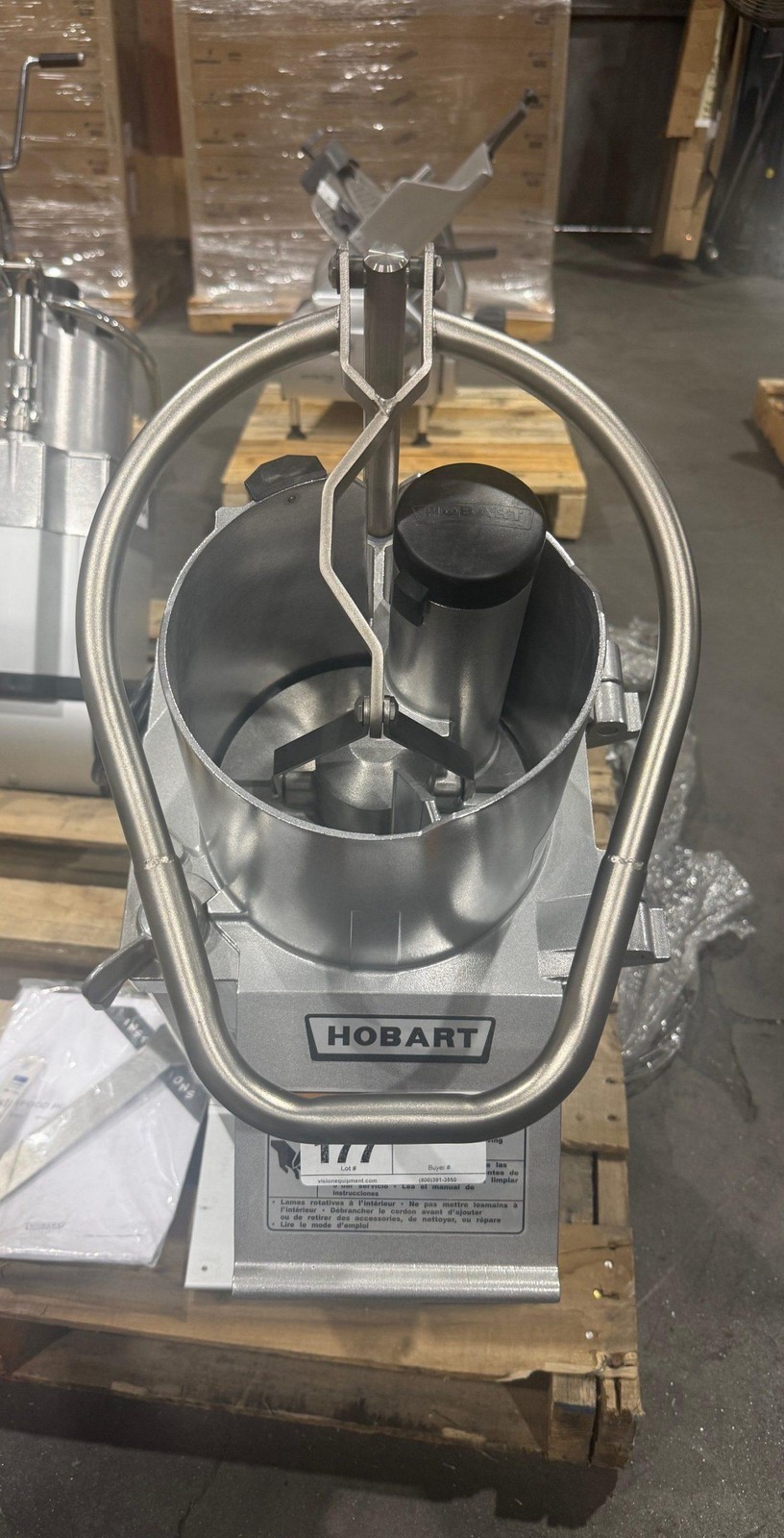 2026 HOBART FP-350 1 SPEED CONTINUOUS FEED FOOD PROCESSOR 2026 HOBART FP-350 1 SPEED CONTINUOUS FEED FOOD PROCESSOR