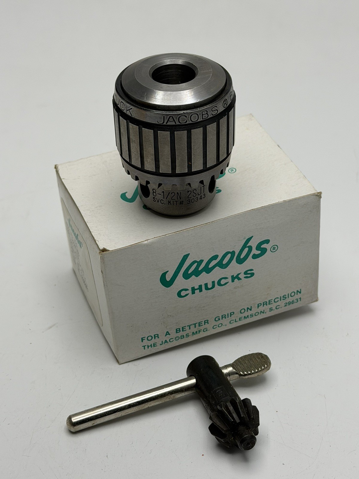 NEW Jacobs 8-1/2N 2SJT Ball Bearing Super Chuck 0-1/4 NEW Jacobs 8-1/2N 2SJT Ball Bearing Super Chuck 0-1/4