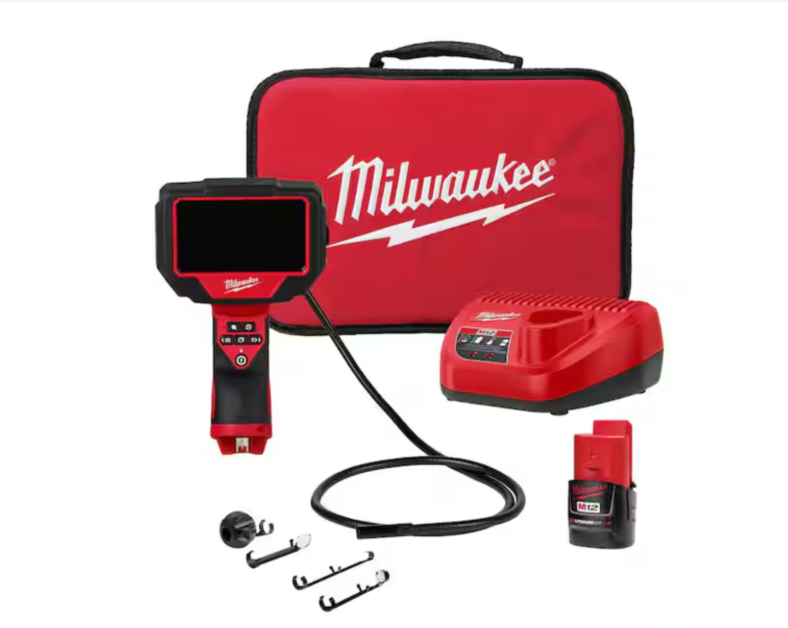 Milwaukee M12 M Spector 360 4' Inspection Camera Kit 2323-20 with CP 2.0 Battery
